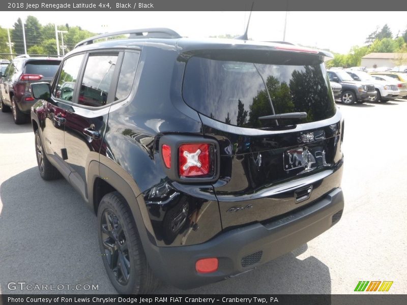 Black / Black 2018 Jeep Renegade Latitude 4x4