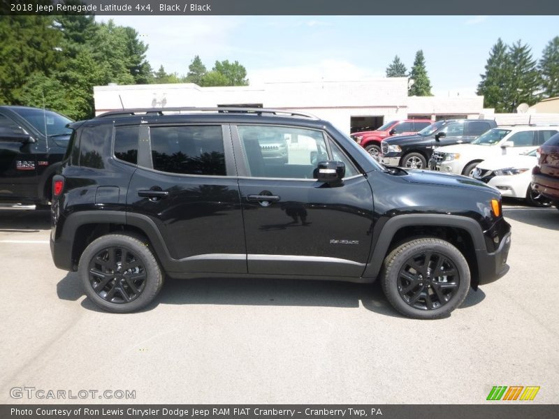 Black / Black 2018 Jeep Renegade Latitude 4x4