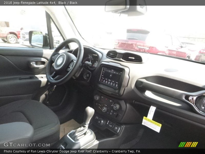 Black / Black 2018 Jeep Renegade Latitude 4x4