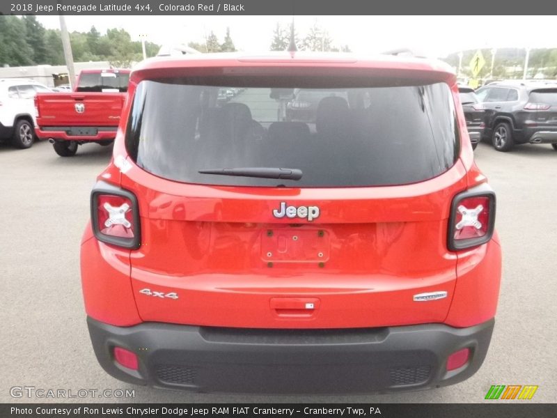 Colorado Red / Black 2018 Jeep Renegade Latitude 4x4