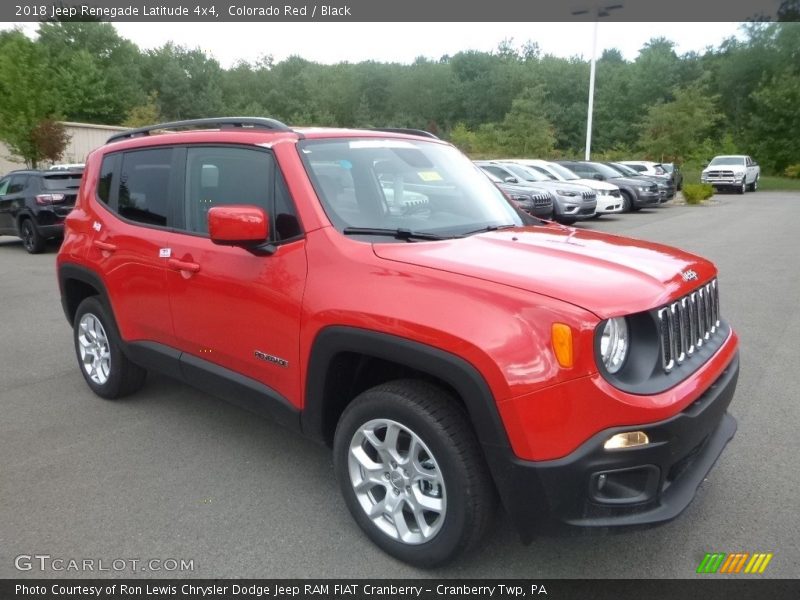 Colorado Red / Black 2018 Jeep Renegade Latitude 4x4