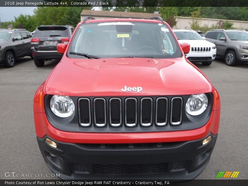 Colorado Red / Black 2018 Jeep Renegade Latitude 4x4