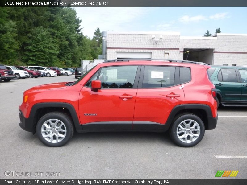 Colorado Red / Black 2018 Jeep Renegade Latitude 4x4