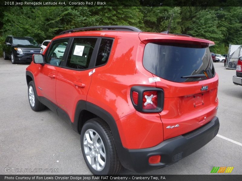 Colorado Red / Black 2018 Jeep Renegade Latitude 4x4