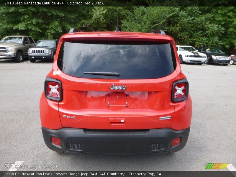 Colorado Red / Black 2018 Jeep Renegade Latitude 4x4