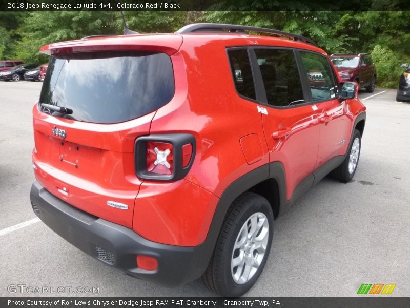 Colorado Red / Black 2018 Jeep Renegade Latitude 4x4