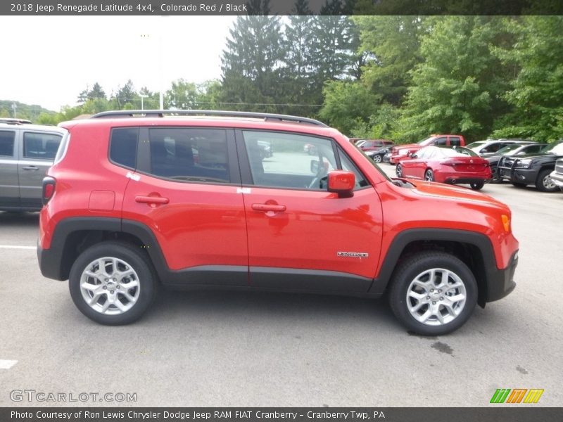 Colorado Red / Black 2018 Jeep Renegade Latitude 4x4