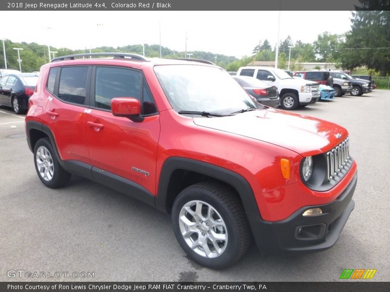 Colorado Red / Black 2018 Jeep Renegade Latitude 4x4
