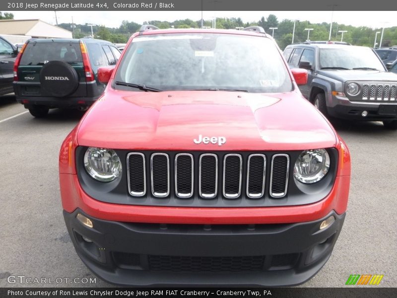 Colorado Red / Black 2018 Jeep Renegade Latitude 4x4