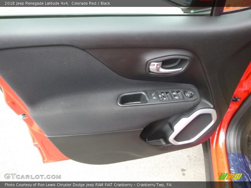 Colorado Red / Black 2018 Jeep Renegade Latitude 4x4