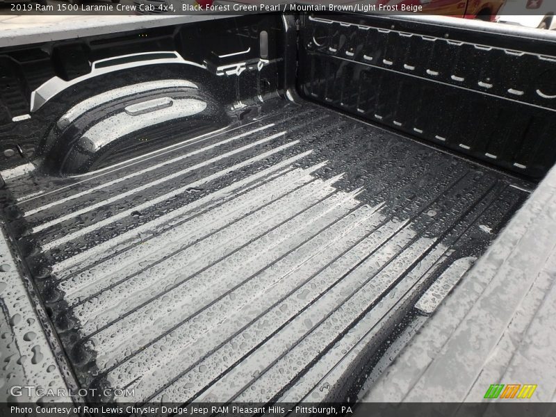 Black Forest Green Pearl / Mountain Brown/Light Frost Beige 2019 Ram 1500 Laramie Crew Cab 4x4