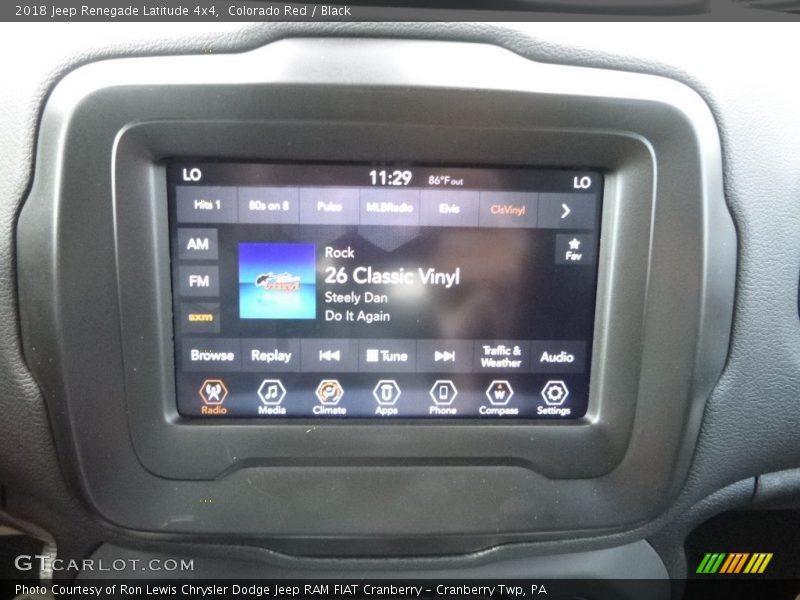 Colorado Red / Black 2018 Jeep Renegade Latitude 4x4