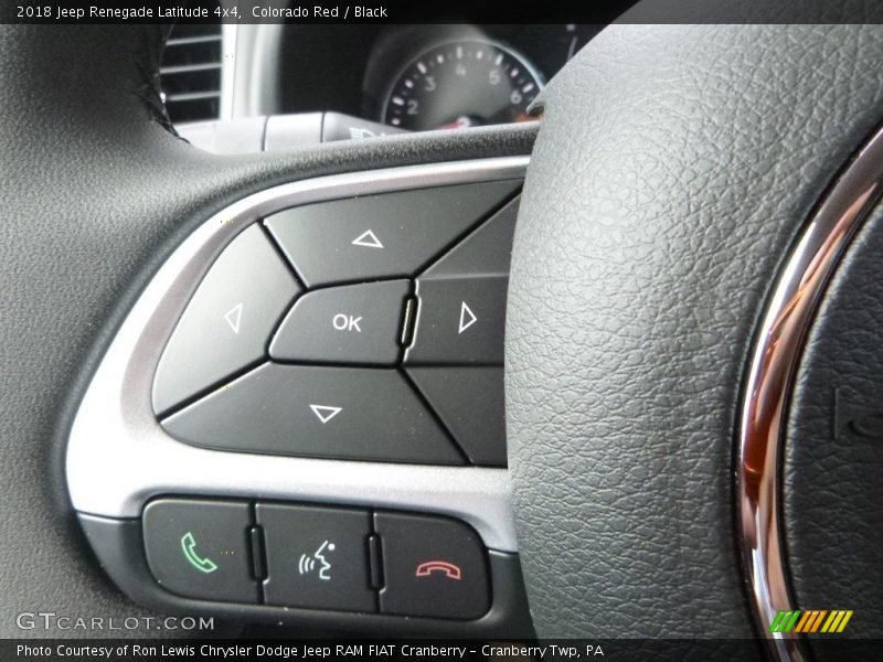 Colorado Red / Black 2018 Jeep Renegade Latitude 4x4