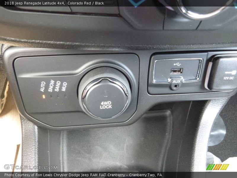 Colorado Red / Black 2018 Jeep Renegade Latitude 4x4