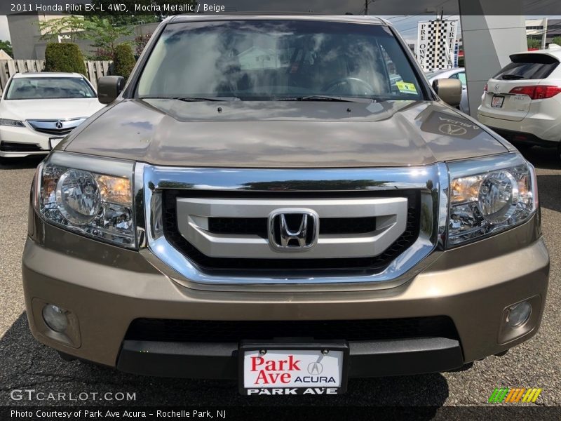 Mocha Metallic / Beige 2011 Honda Pilot EX-L 4WD
