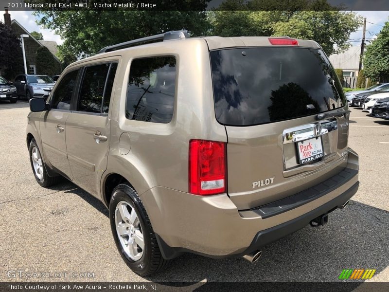 Mocha Metallic / Beige 2011 Honda Pilot EX-L 4WD