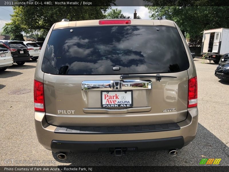 Mocha Metallic / Beige 2011 Honda Pilot EX-L 4WD