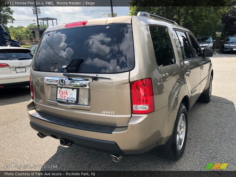 Mocha Metallic / Beige 2011 Honda Pilot EX-L 4WD