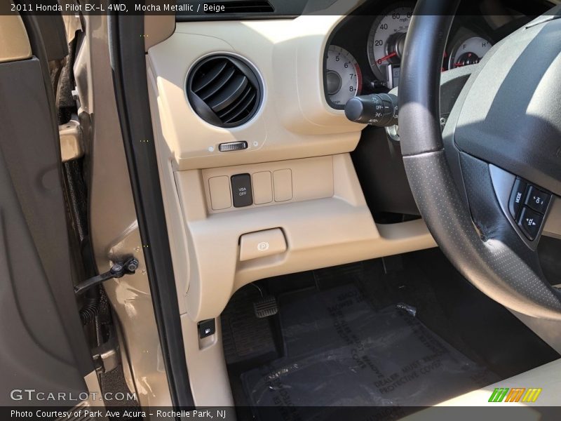 Mocha Metallic / Beige 2011 Honda Pilot EX-L 4WD