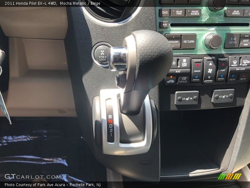 Mocha Metallic / Beige 2011 Honda Pilot EX-L 4WD