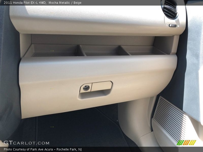 Mocha Metallic / Beige 2011 Honda Pilot EX-L 4WD