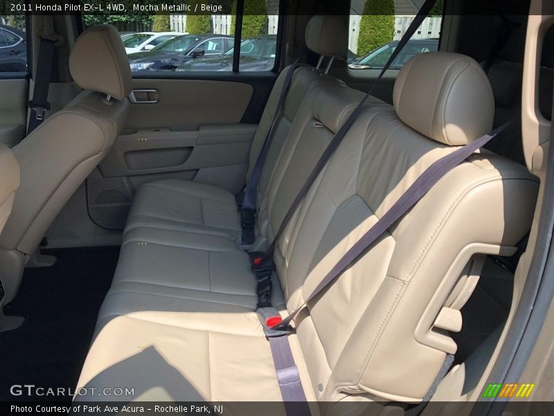 Mocha Metallic / Beige 2011 Honda Pilot EX-L 4WD
