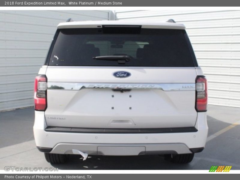White Platinum / Medium Stone 2018 Ford Expedition Limited Max