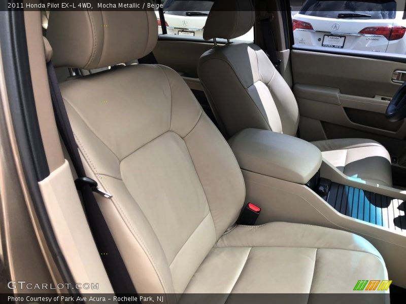 Mocha Metallic / Beige 2011 Honda Pilot EX-L 4WD