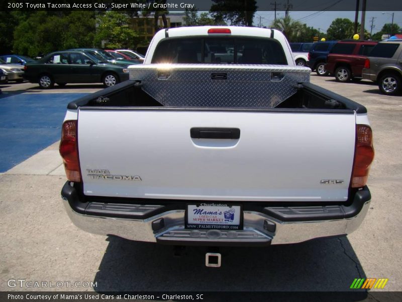 Super White / Graphite Gray 2005 Toyota Tacoma Access Cab