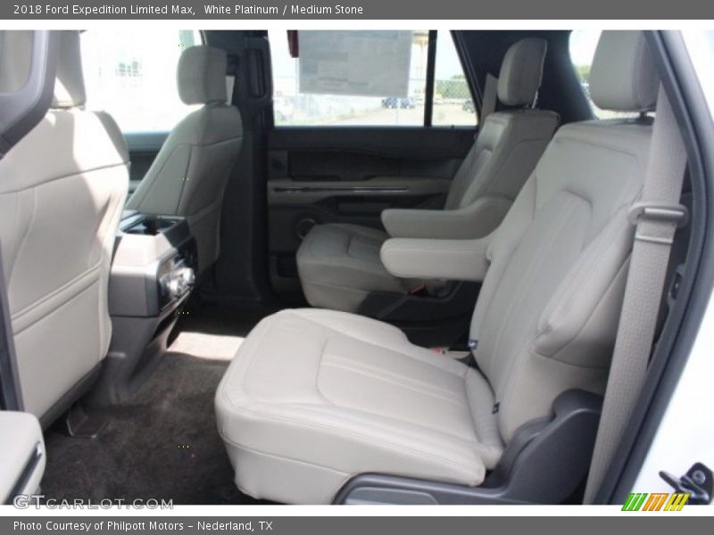 White Platinum / Medium Stone 2018 Ford Expedition Limited Max