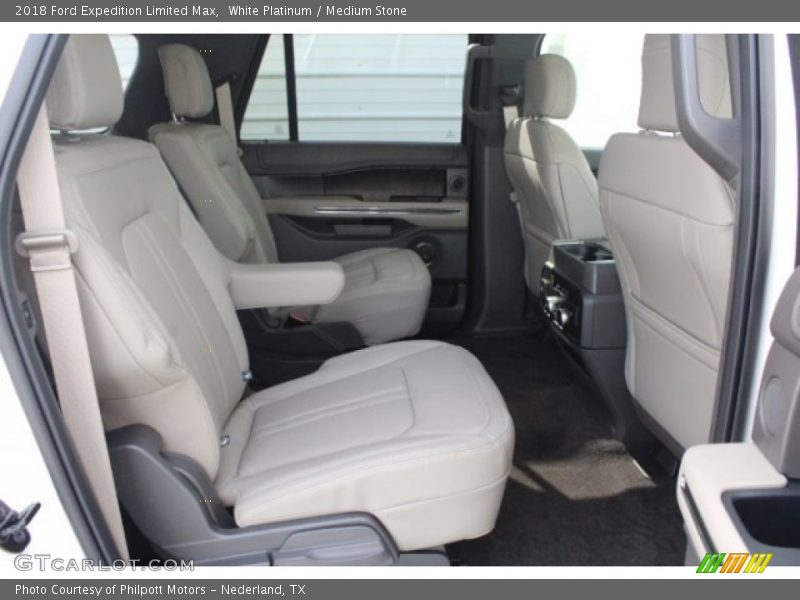 White Platinum / Medium Stone 2018 Ford Expedition Limited Max