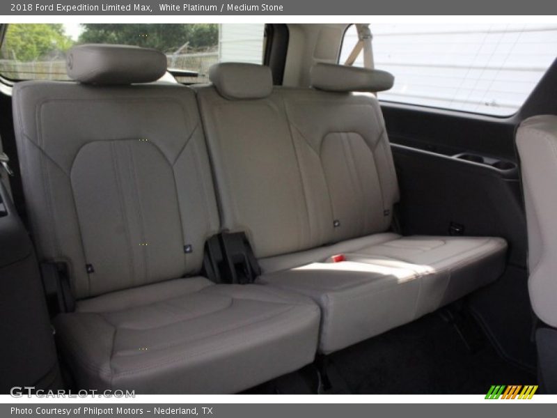 White Platinum / Medium Stone 2018 Ford Expedition Limited Max