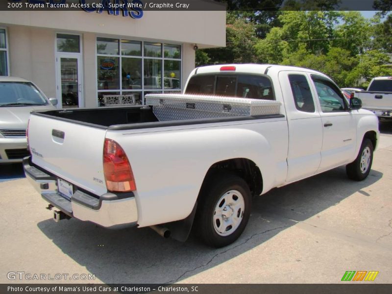 Super White / Graphite Gray 2005 Toyota Tacoma Access Cab