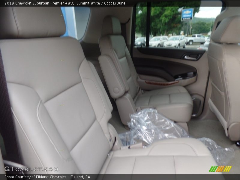 Rear Seat of 2019 Suburban Premier 4WD