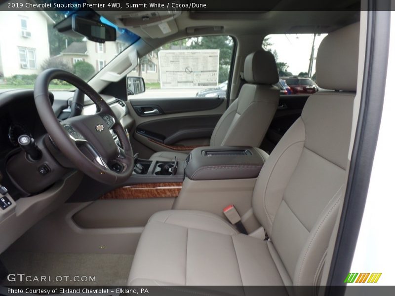  2019 Suburban Premier 4WD Cocoa/Dune Interior