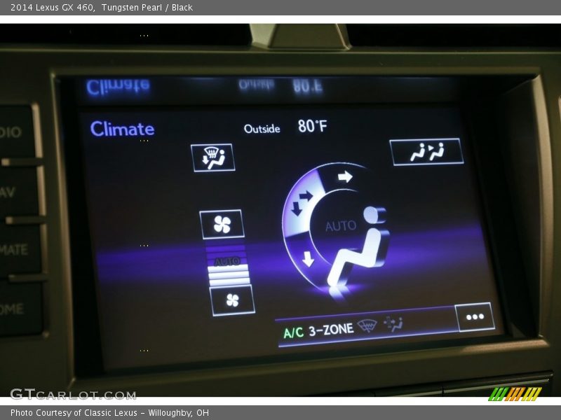 Tungsten Pearl / Black 2014 Lexus GX 460