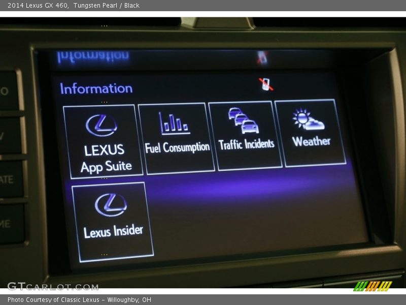 Tungsten Pearl / Black 2014 Lexus GX 460