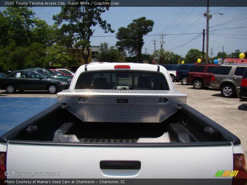 Super White / Graphite Gray 2005 Toyota Tacoma Access Cab