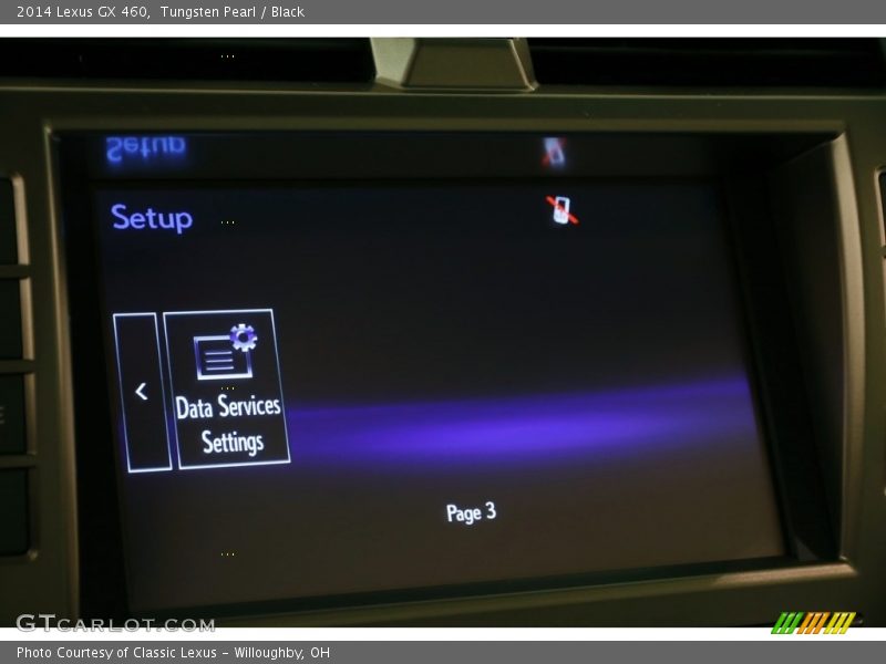 Tungsten Pearl / Black 2014 Lexus GX 460