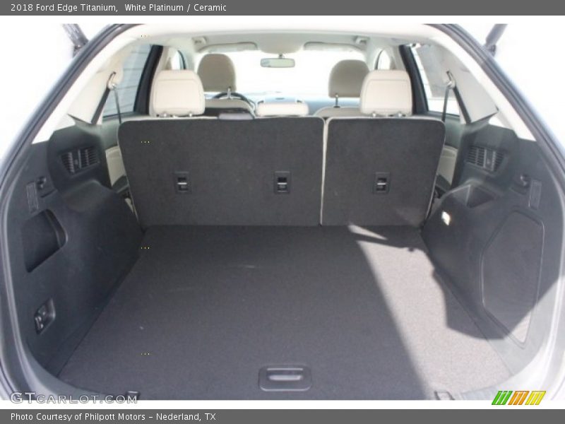 White Platinum / Ceramic 2018 Ford Edge Titanium