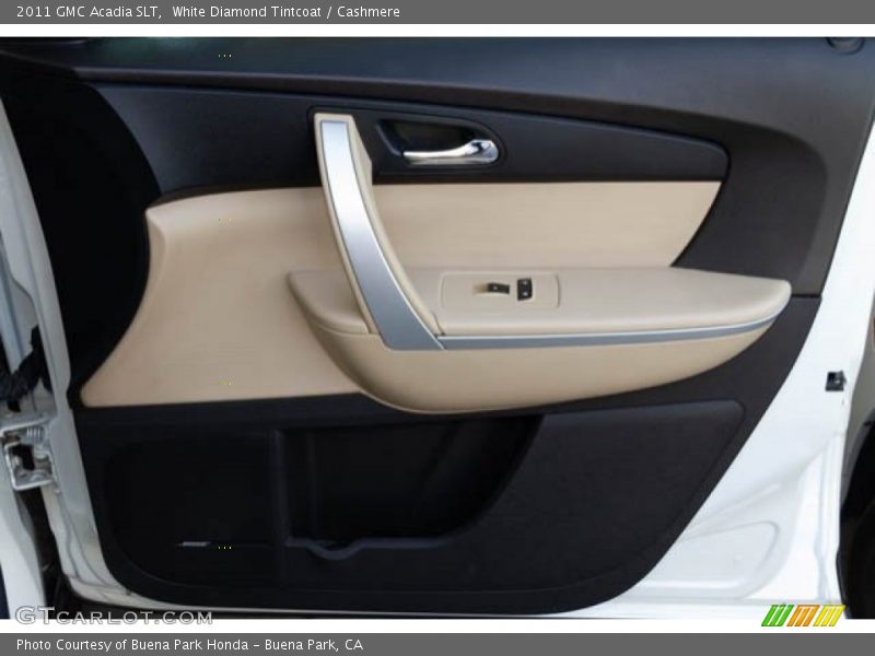 White Diamond Tintcoat / Cashmere 2011 GMC Acadia SLT