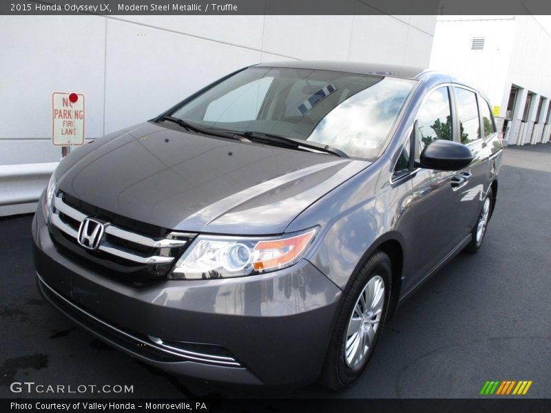 Modern Steel Metallic / Truffle 2015 Honda Odyssey LX