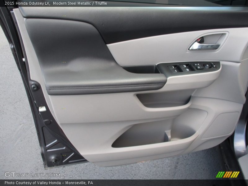 Modern Steel Metallic / Truffle 2015 Honda Odyssey LX