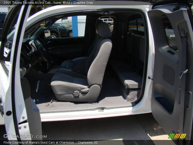 Super White / Graphite Gray 2005 Toyota Tacoma Access Cab