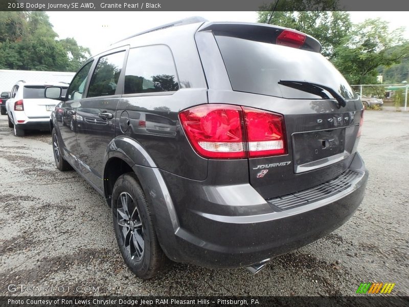 Granite Pearl / Black 2018 Dodge Journey SE AWD