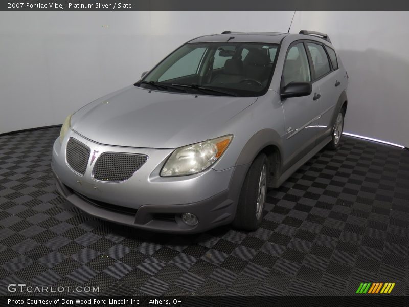 Platinum Silver / Slate 2007 Pontiac Vibe