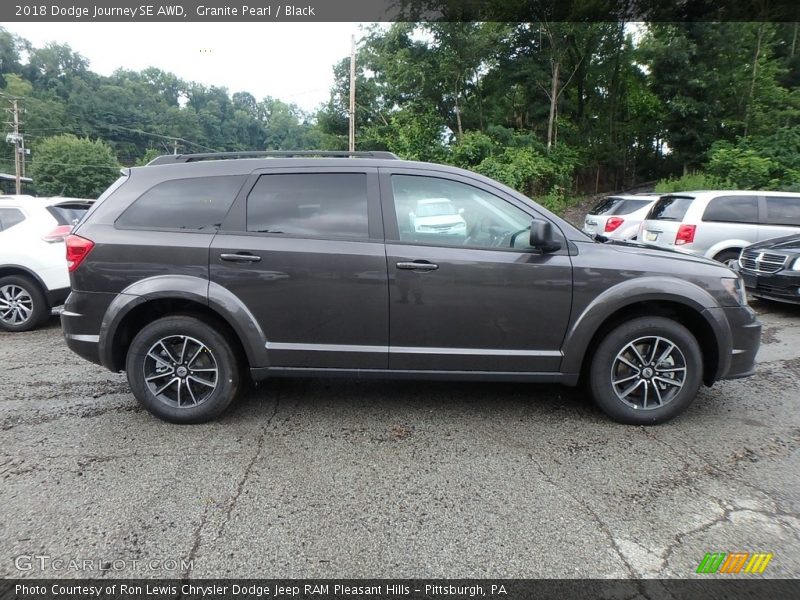 Granite Pearl / Black 2018 Dodge Journey SE AWD