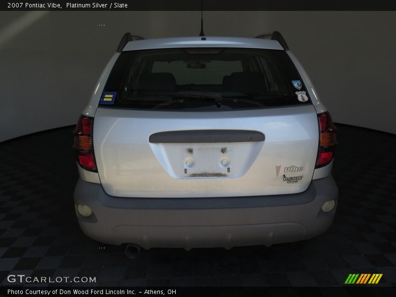 Platinum Silver / Slate 2007 Pontiac Vibe