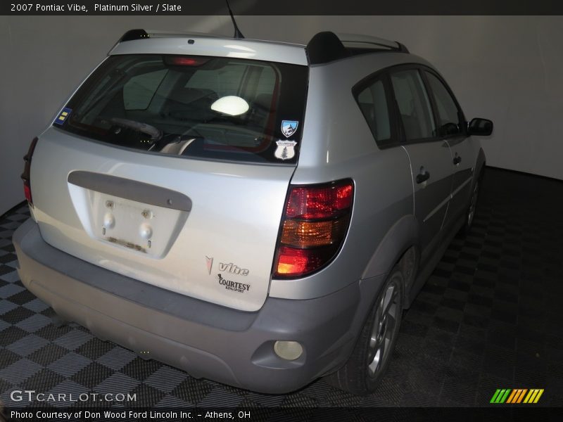 Platinum Silver / Slate 2007 Pontiac Vibe