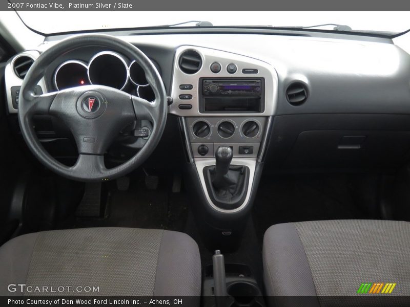 Platinum Silver / Slate 2007 Pontiac Vibe